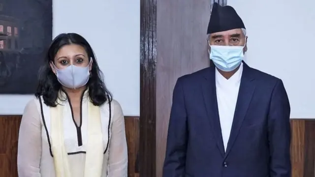 फातिमा सुमार र प्रधानमन्त्री देउवा