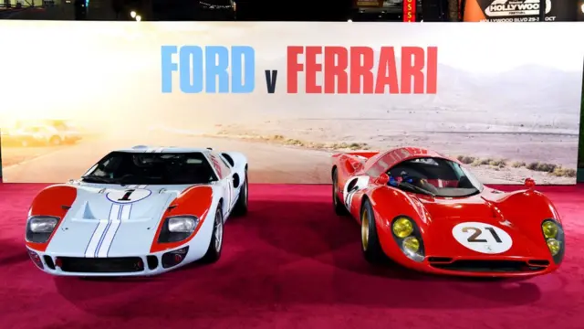 فیلم داستان رقابت فورد و فراری را در مسابقات ۲۴ ساعته لومان به تصویر می‌کشد