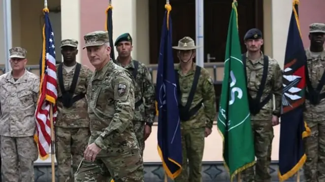 ژنرال جان نیکلسون، فرمانده آمریکایی و ناتو در افغانستان