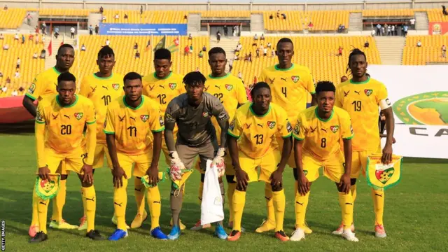 L'équipe togolaise de joueurs locaux au Championnat d'Afrique des Nations (CHAN) au Cameroun