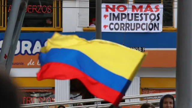 Protestas en Colombia