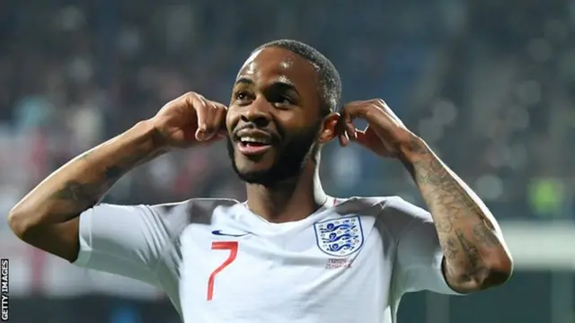 Sterling amefunga magoli 12 katika michezo 56 ya England