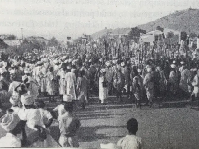 ሰላማዊ ሰልፊ ኣ'ራቢጣ ኣብ ኣቑርደት - 1947