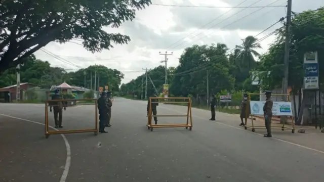 රාජාංගනයේ නිදැල්ලේ සිටින ආසාදිතයන් සොයා පරීක්ෂණ.