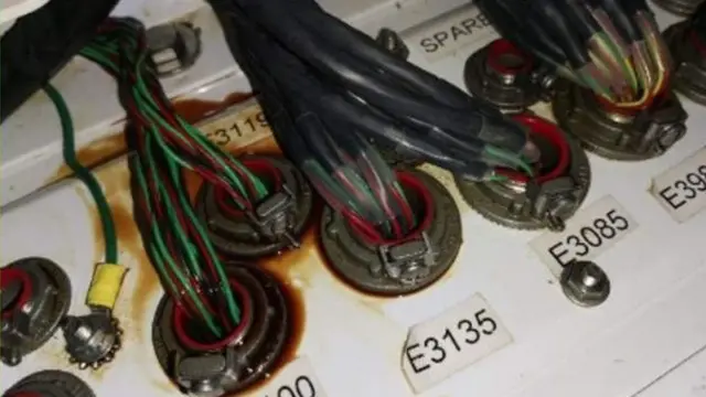 পাইপলাইনে তেল চুইয়ে পড়ার ছবি প্রকাশ করেছে গ্রাজপ্রম