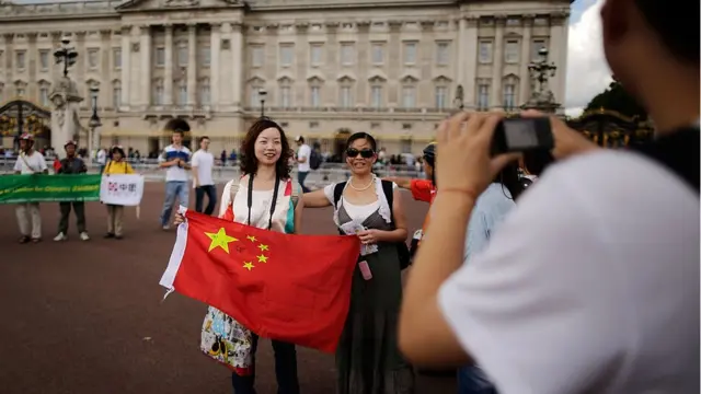 中国游客在英国