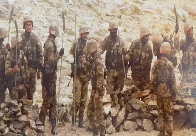 દાવા પ્રમાણે ચીની સૈનિકોની તસવીર