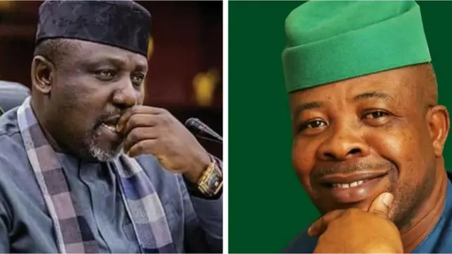 Rochas Okorocha ati Emeka Ihedioha