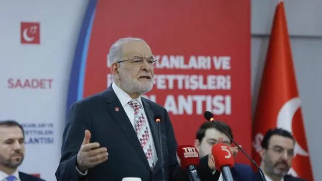 Saadet Partisi Genel Başkanı Temel Karamollaoğlu