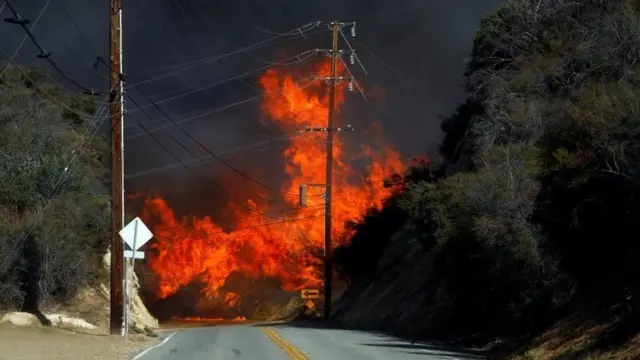 Пожежі в Каліфорнії