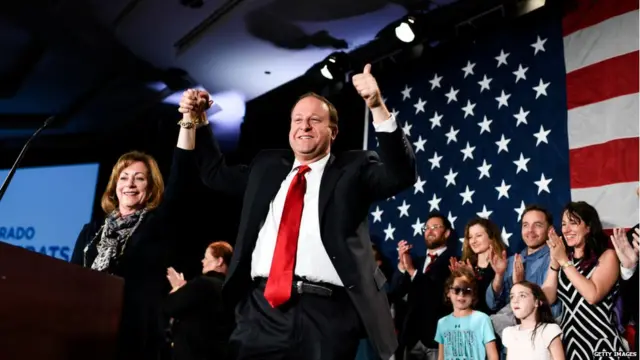 Colorado tear rubber govnor Jared Polis