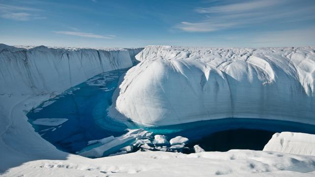 Greenland ice