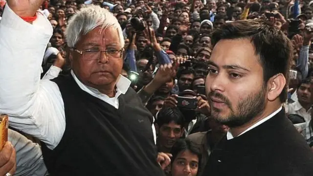 లాలు యాదవ్, తేజస్వియాదవ్