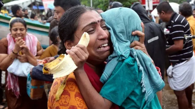 કેરળ પૂરની તસવીર