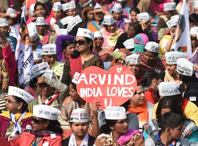 अरविंद केजरीवाल, आम आदमी पार्टी