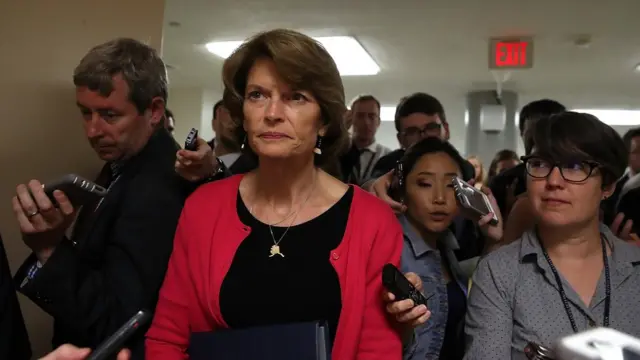 La senadora por Alaska, Lisa Murkowski.