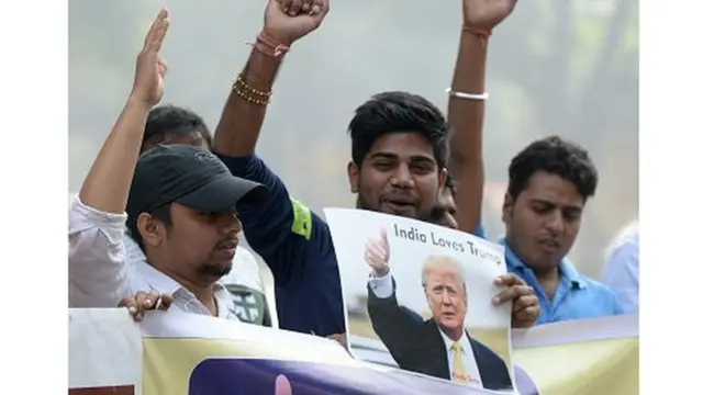 هند کې د ټرمپ پلویان