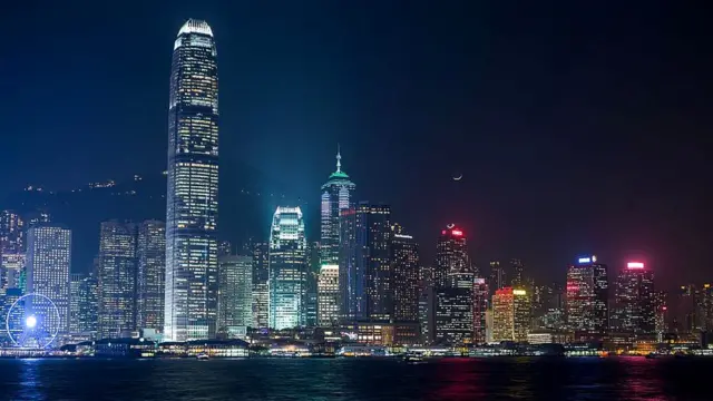 Вечерний Гонконг