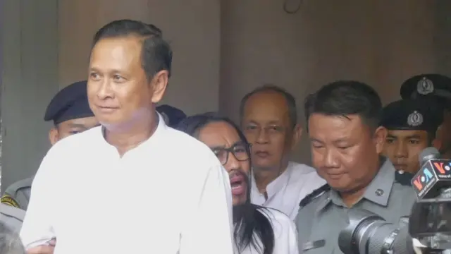 ဒီကနေ့ စီရင်ချက်အမိန့်ချအပြီး တွေ့ရတဲ့ ပူးတွဲတရားခံတချို့