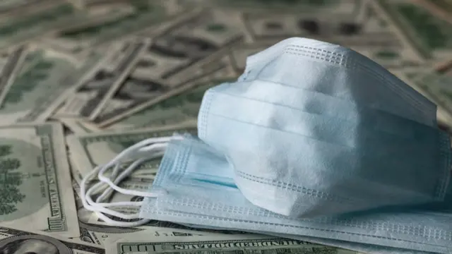 નાણાં અને લોકડાઉનની તસવીર