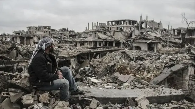 руины Алеппо