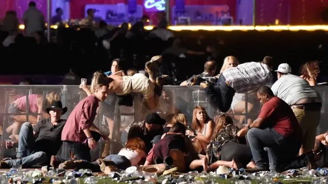 صورة من موقع هجوم لاس فيغاس