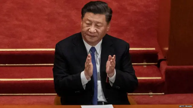 चीन के राष्ट्रपति शी जिनपिंग
