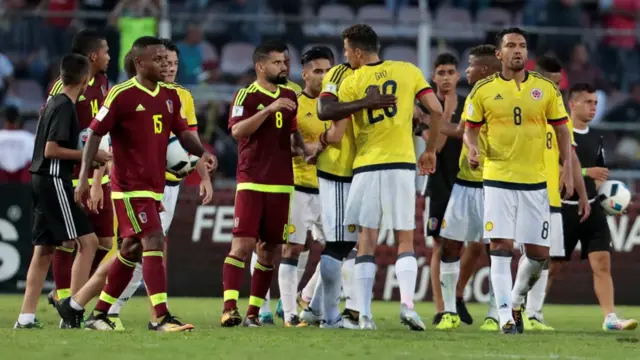 Venezuela y Colombia