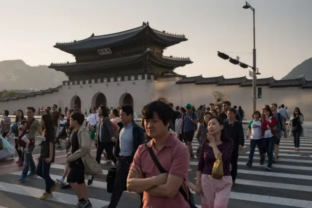 Улица в Сеуле