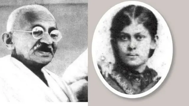 મહાત્મા ગાંધી અને સરલાદેવી ચૌધરાની