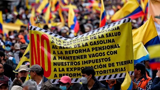 Protestas en Colombia