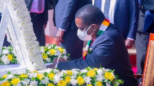 Le Président du Zimbabwe