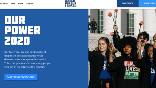کارزاری که بازماندگان تیراندازی دبیرستان مارجوری استونمن از سال ۲۰۱۸ به راه انداخته‌اند صدها هزار دانش آموز در سراسر آمریکا و جهان را به خود جذب کرده