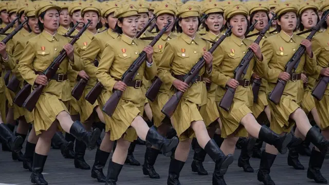 د شمالي کوریا د پوځیانو شمېر تر یو میلیون ډېر دی