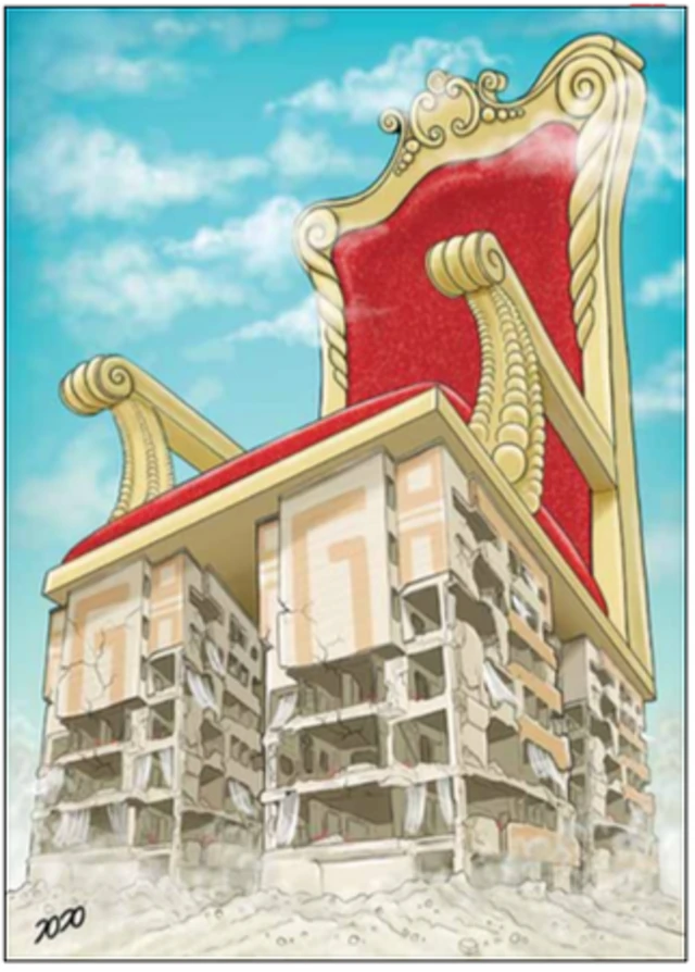 کارتون محمد طحانی. ابتکار