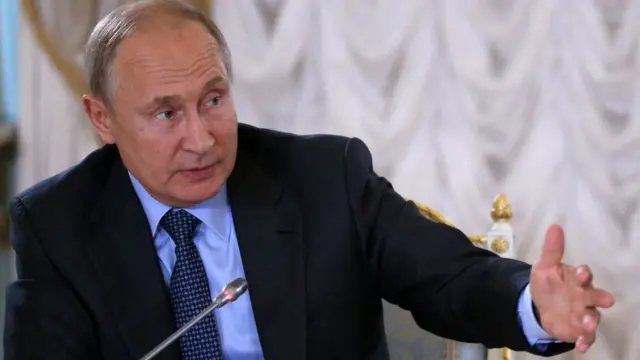 Vladimir Putin, presidente de Rusia.