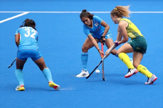 भारतीय महिला हॉकी टीम.