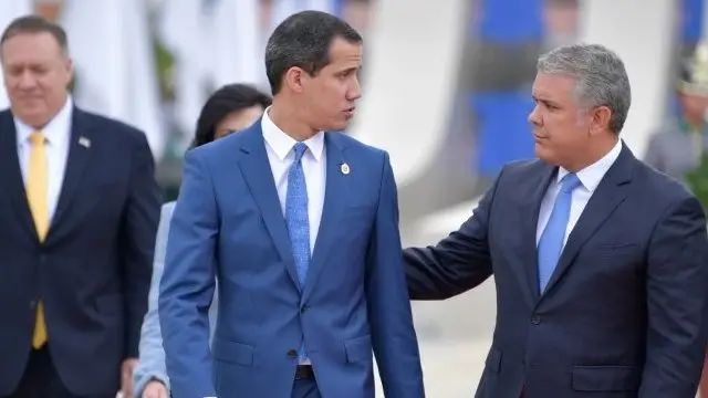 Duque y Guaidó
