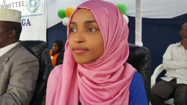 Ilhaan Cumar oo dhawaan xildhibnaaninimo loogu doortay Mreykanka ayaa u timid Garowe si ay qeyb uga noqoto ciyaarahan.
