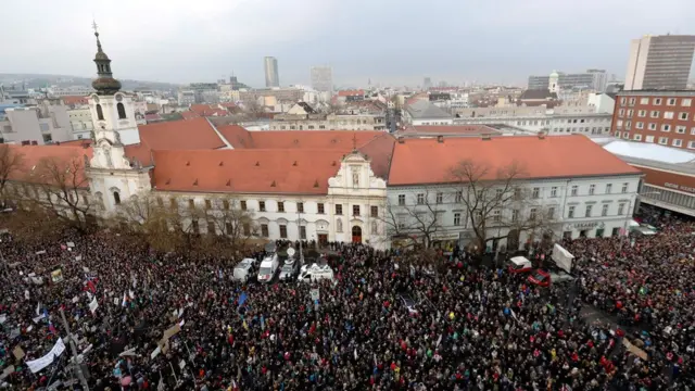 Протест в Братиславе