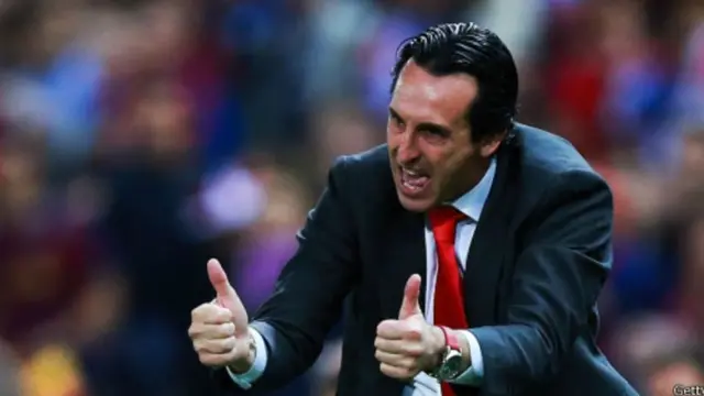 Unai Emery a remporté 3 coupes d'Europe avec Séville en Espagne.