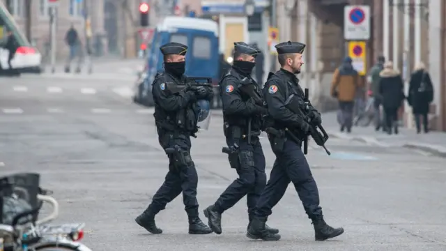 Страсбург, поліція