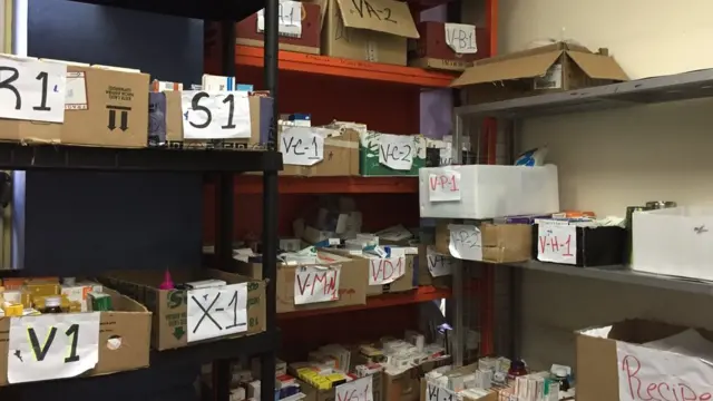 Almacén de medicinas