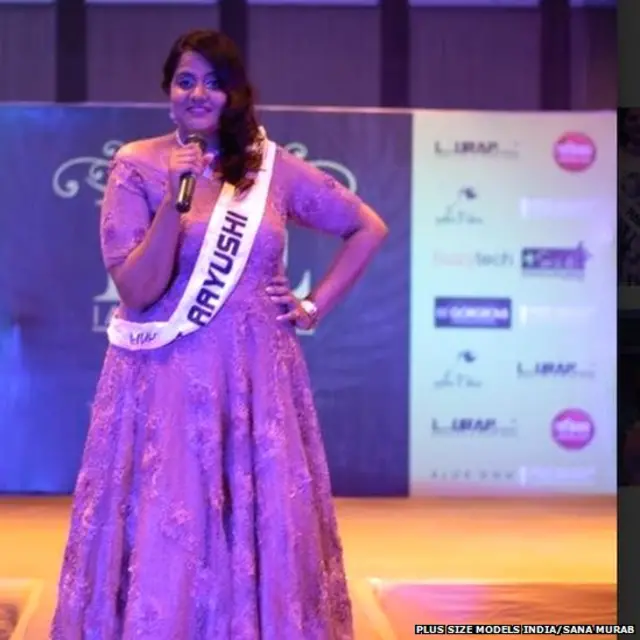 प्लस साइज़, मॉडल