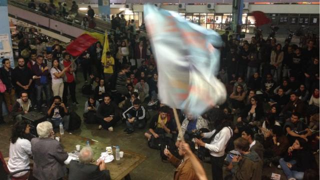 Erundina foi a encontro com estudantes da USProdada da sorte betanometrô