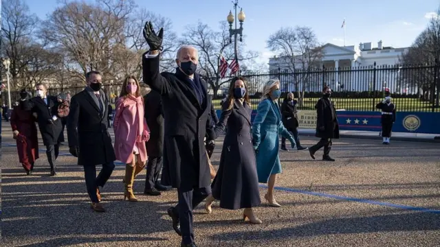 వైట్ హౌజ్‌కు వెళ్తున్న అధ్యక్షుడు బైడెన్