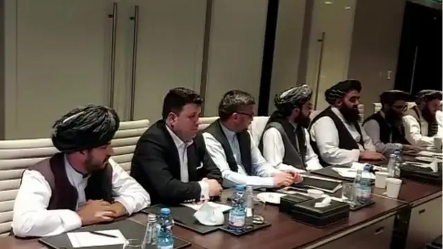دوحه کې د طالبانو او امريکایي پلاوي خبرې