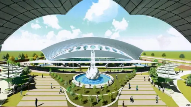 ਭਾਰਤ ਸਰਕਾਰ ਵੱਲੋਂ ਜਾਰੀ ਸੰਕੇਤਕ ਤਸਵੀਰਾਂ ਵਿੱਚ ਨਜ਼ਰ ਆ ਰਿਹਾ ਹੈ ਕਿ ਕਰਤਾਰਪੁਰ ਲਾਂਘੇ ਦਾ ਟਰਮੀਨਲ ਕਿਹੋ ਜਿਹਾ ਹੋਵੇਗਾ।