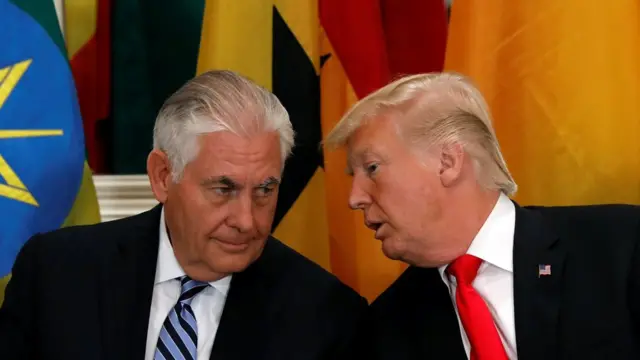 Tillerson, Trump