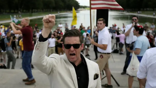 Richard Spencer, fundador do termo alt-right, que estará presente nos eventos deste sábado